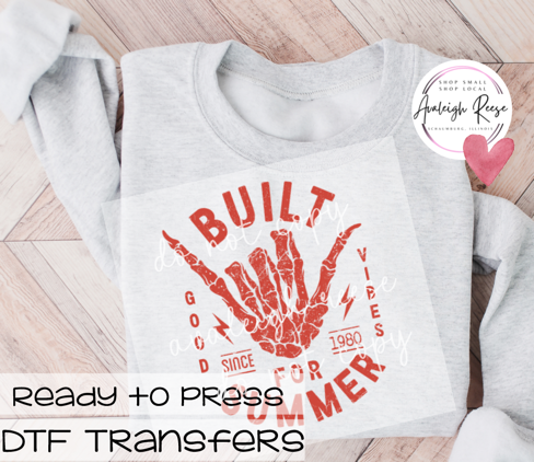 Built for Summer DTF Transfer