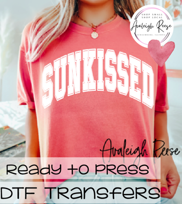 Sunkissed DTF Transfer