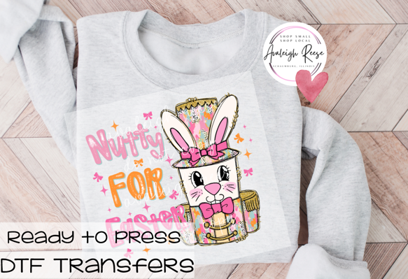 Nutty For Easter DTF Transfer