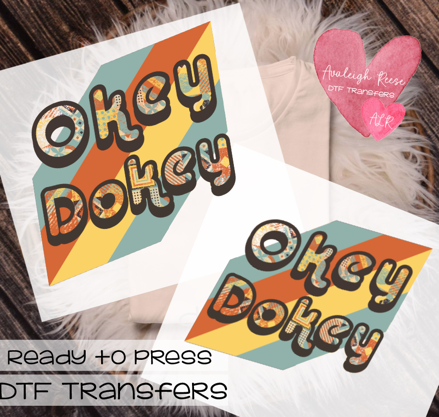 Oke Doke DTF Transfer