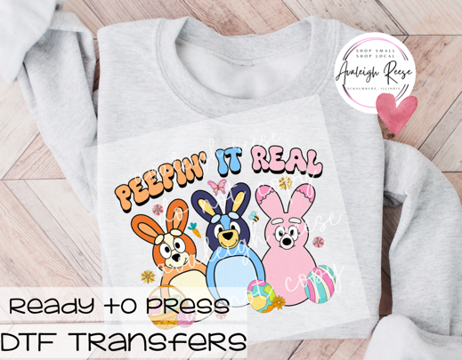 Peepin It Real DTF Transfer