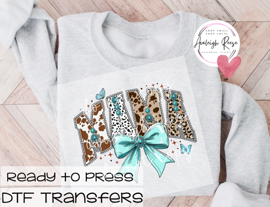 Mama Western DTF Transfer