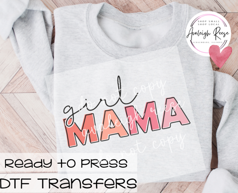 Girl Mama DTF Transfer