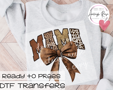 Mama Western Cowgirl DTF Transfer