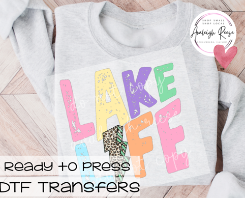 Lake Life DTF Transfer