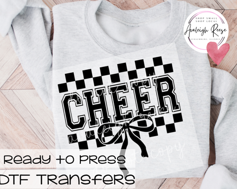 Cheer Checkered DTF Transfer