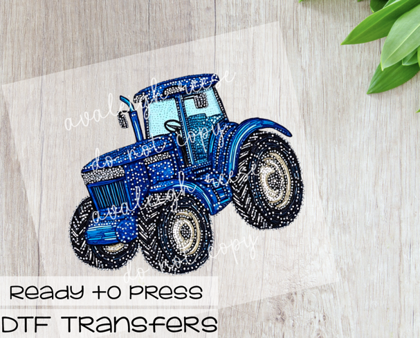 Diamond Tractor DTF Transfer