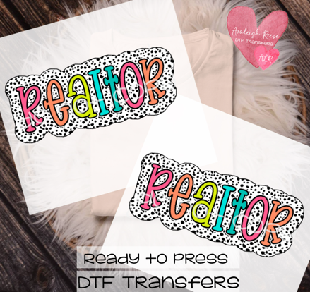 Realtor DTF Transfer