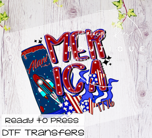 Alani Merica DTF Transfer