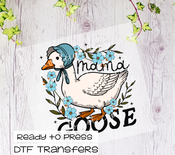 Mama Goose  DTF Transfer
