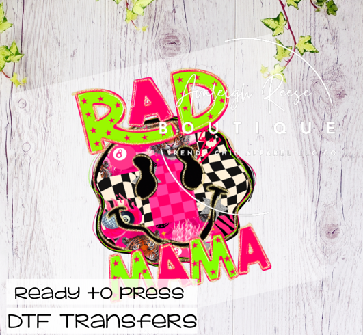 Rad Mama DTF Transfer