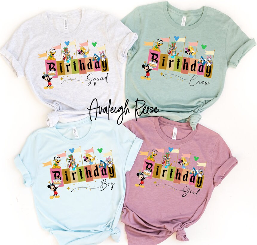 Disney Birthday Shirts For Adults Compare Price