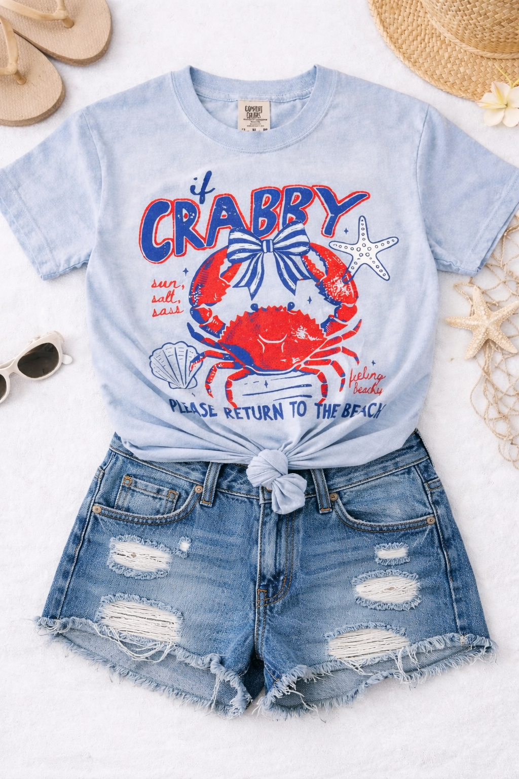 If Crabby...Return to Beach Sweatshirts & T-Shirts