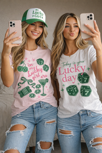 Lucky Sweatshirt or Tee - Choice of Design