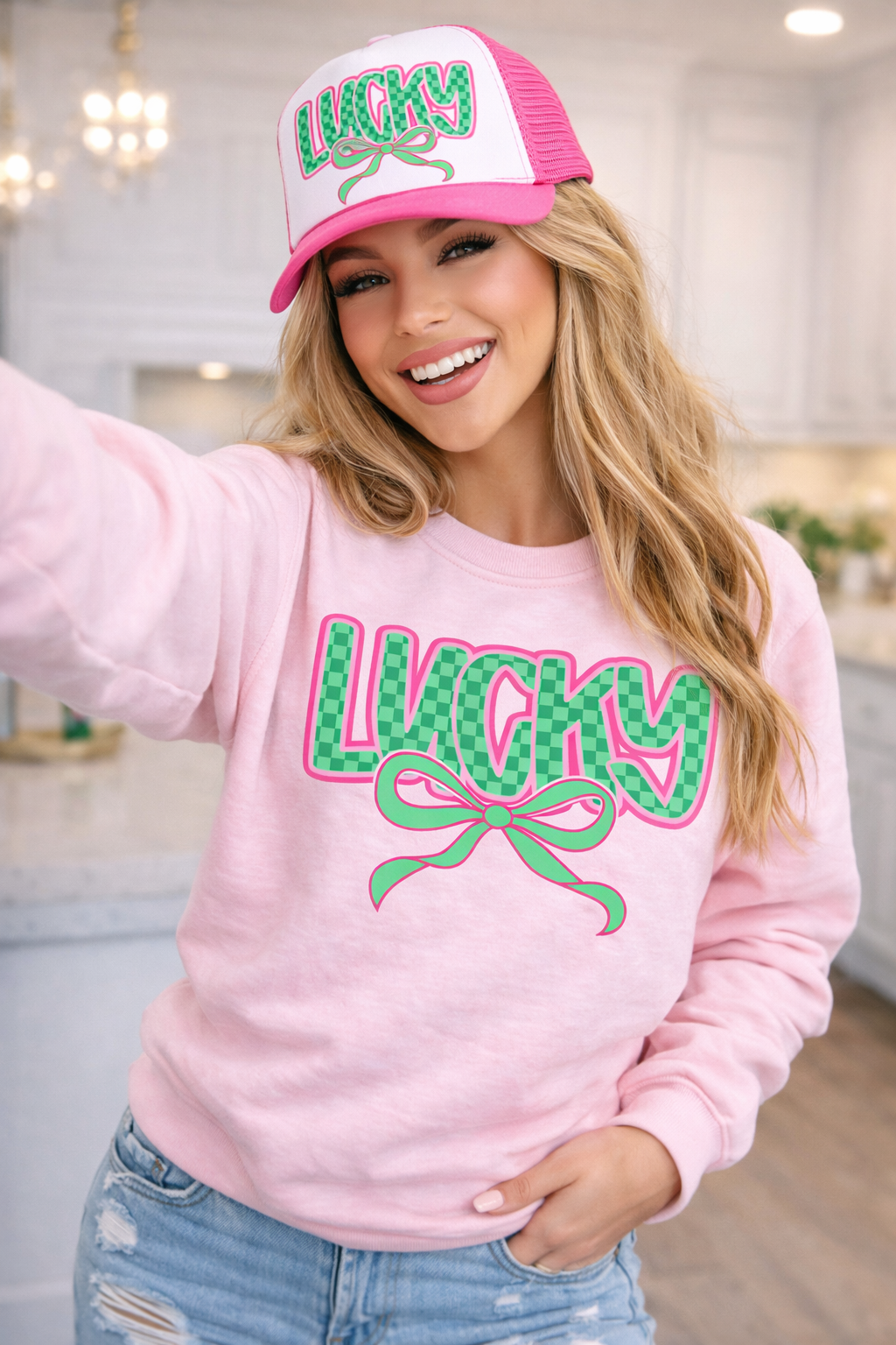Lucky Sweatshirt or Tee