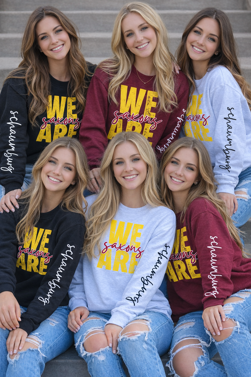 Custom School Spirit Wear T-Shirts & Sweatshirts