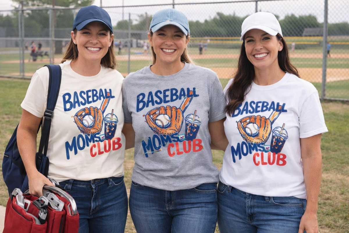 Baseball Moms Club T-Shirts & Sweatshirts