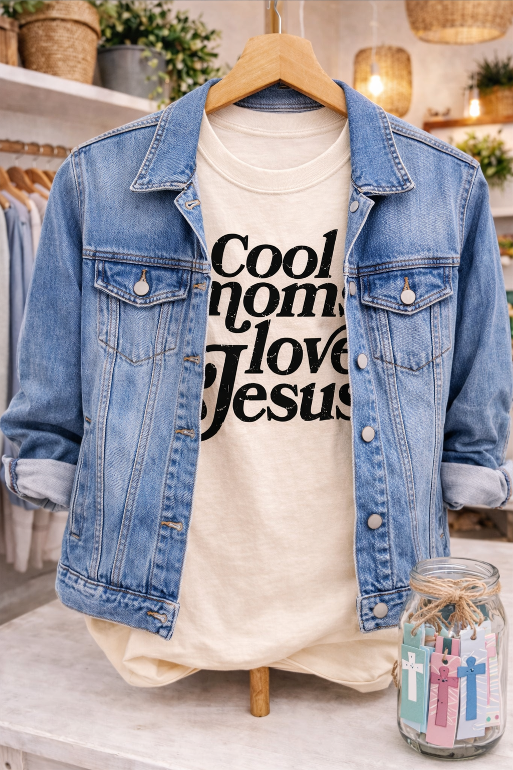 Cool Moms Love Jesus Sweatshirts & T-Shirts