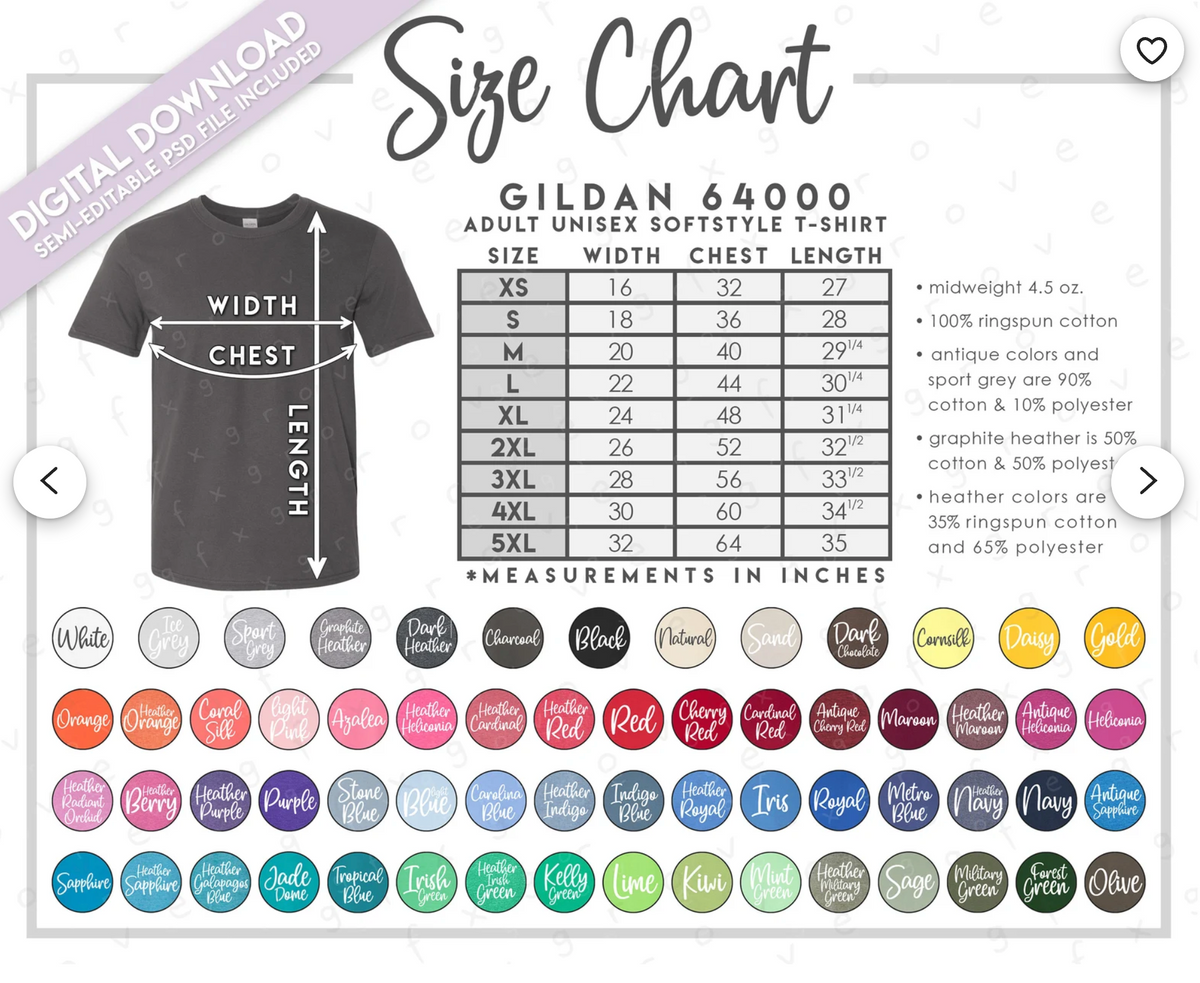 GILDAN SOFT STYLE UPGRADE