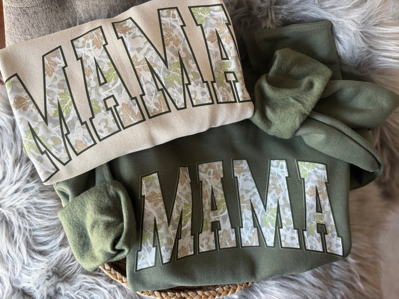 Mama Camo Sweatshirts & T-Shirts