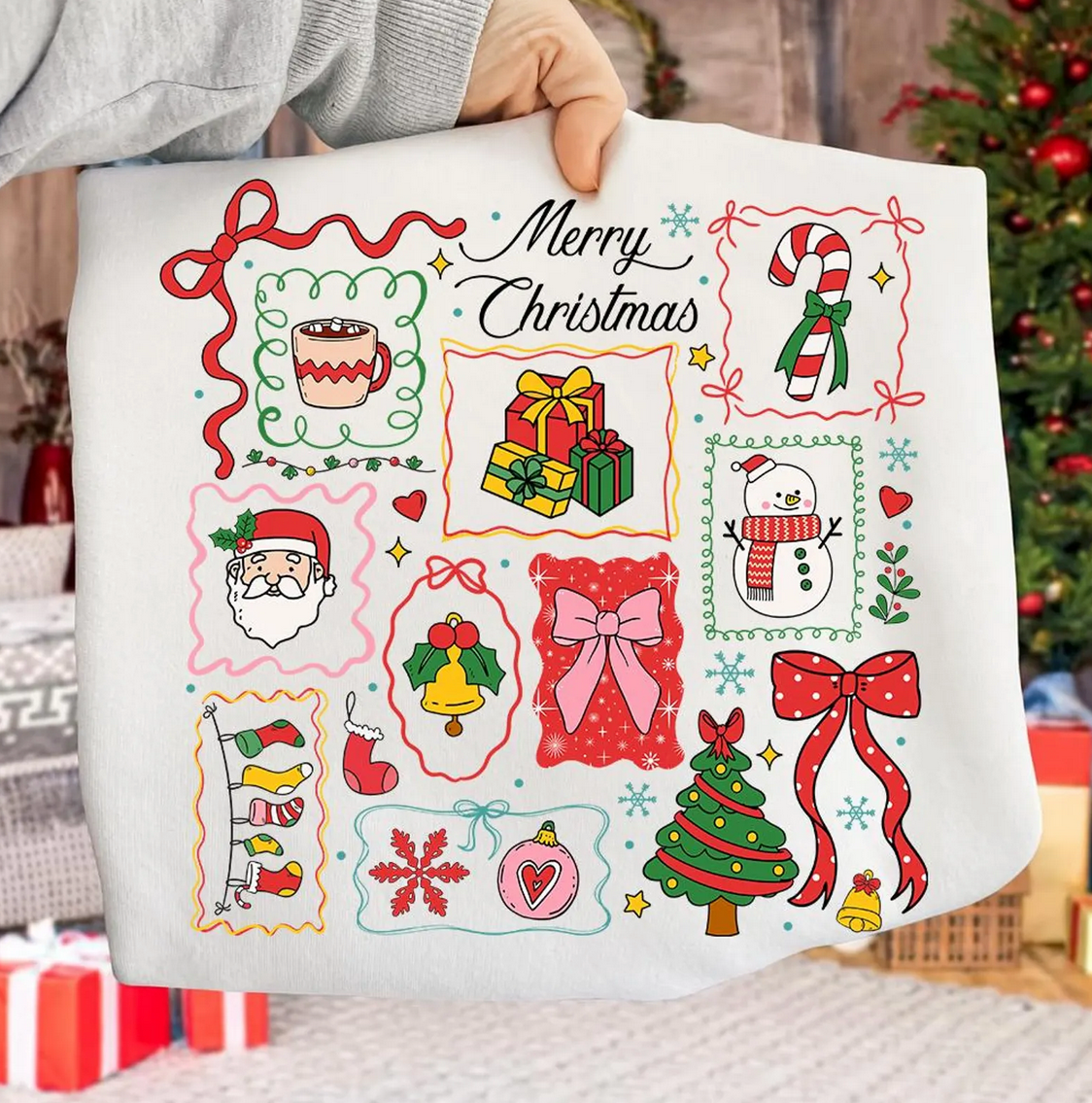 Preppy Christmas Tees & Sweatshirts