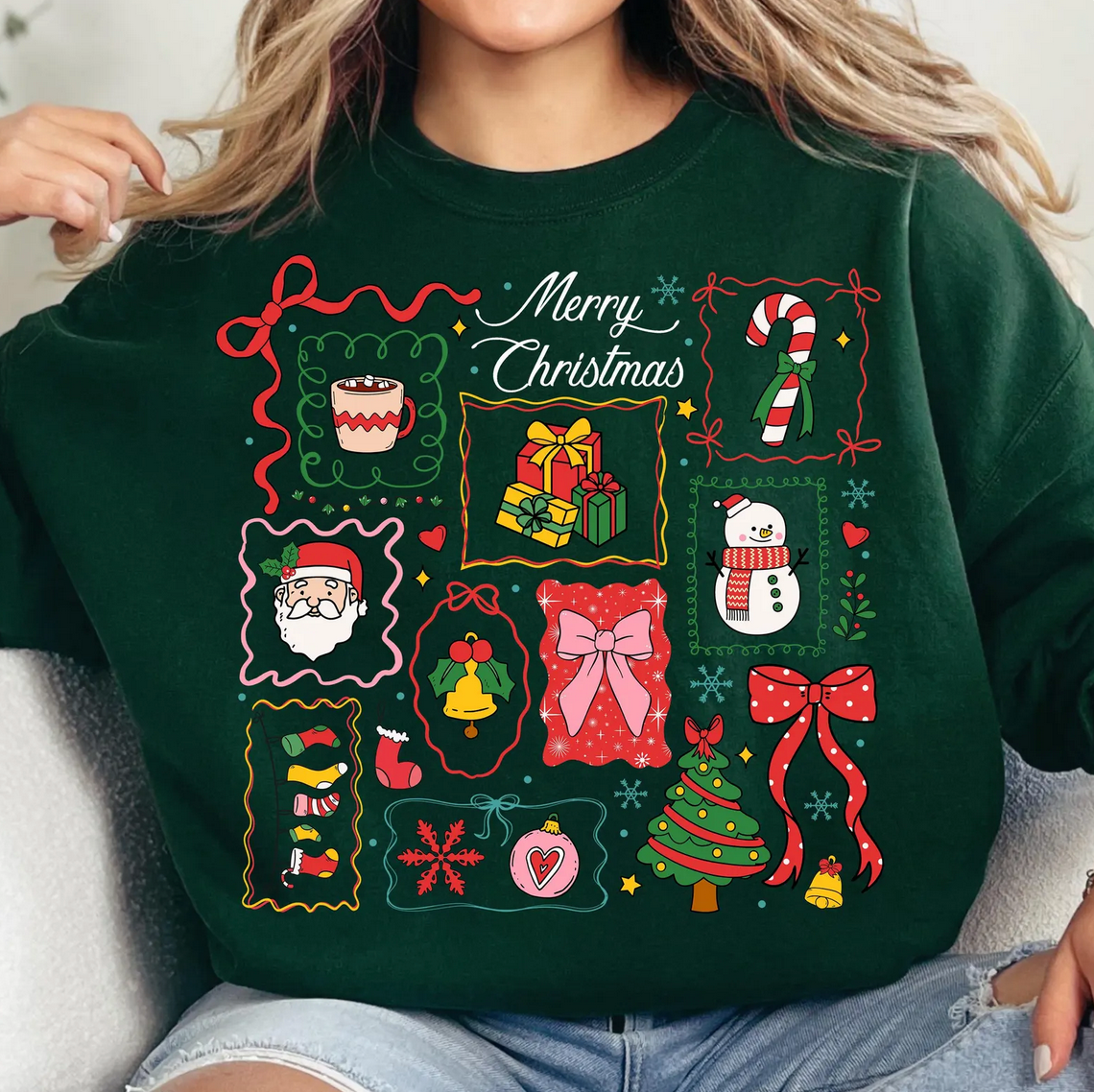 Preppy Christmas Tees & Sweatshirts