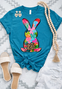 Bow Leopard Bunny T-Shirts & Sweatshirts
