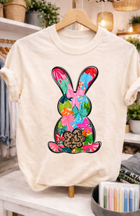 Bow Leopard Bunny T-Shirts & Sweatshirts