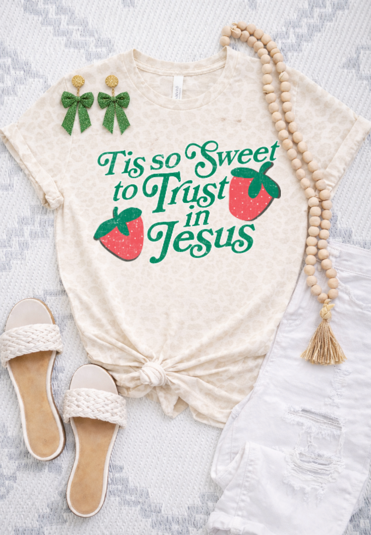 Tis So Sweet to Trust in Jesus Sweatshirts & T-Shirts