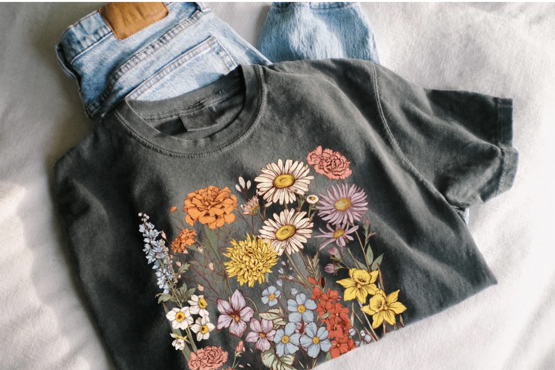 Flowers Sweatshirts & T-Shirts