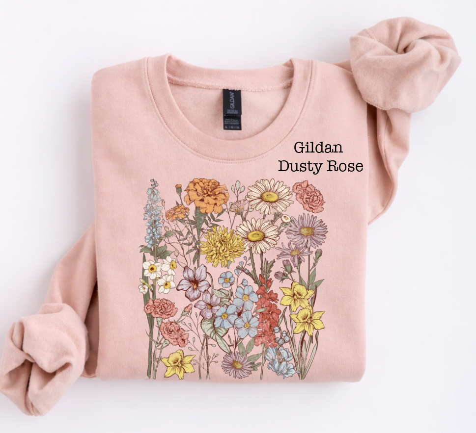 Flowers Sweatshirts & T-Shirts