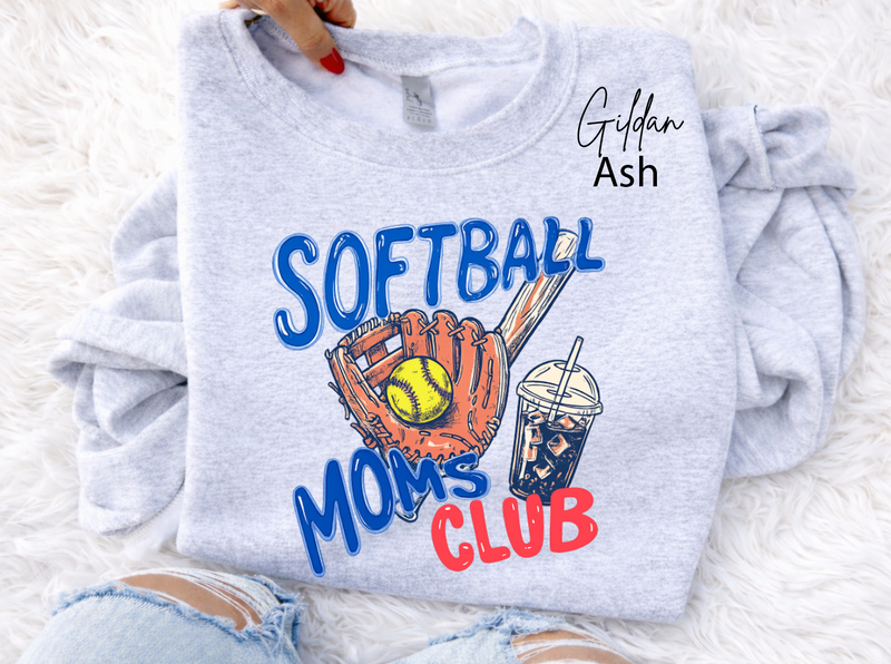 Softball Moms Club  T-Shirts & Sweatshirts