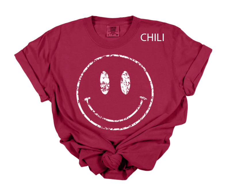 Distressed Smiley Sweatshirts & T-Shirts