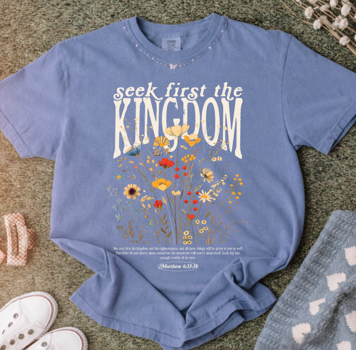 Seek First The Kingdom Sweatshirts & T-Shirts