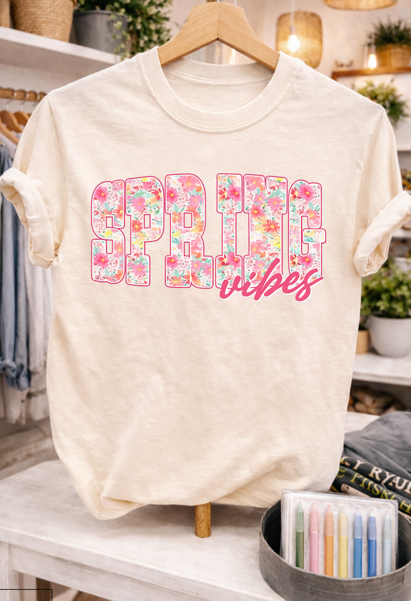 Spring Vibes Sweatshirts & T-Shirts
