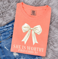 She is Worthy Sweatshirts & T-Shirts