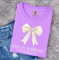 She is Worthy Sweatshirts & T-Shirts