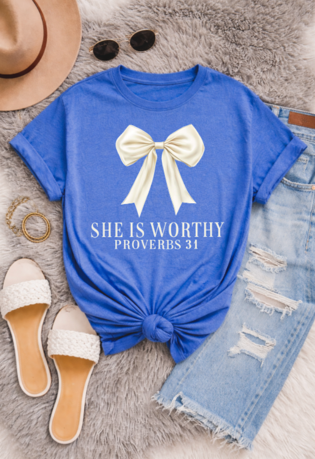 She is Worthy Sweatshirts & T-Shirts