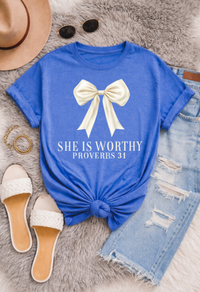She is Worthy Sweatshirts & T-Shirts