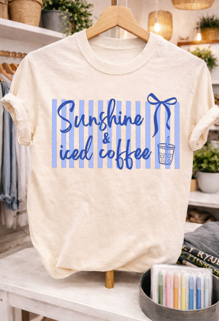 Sunshine & Iced Coffee Sweatshirts & T-Shirts