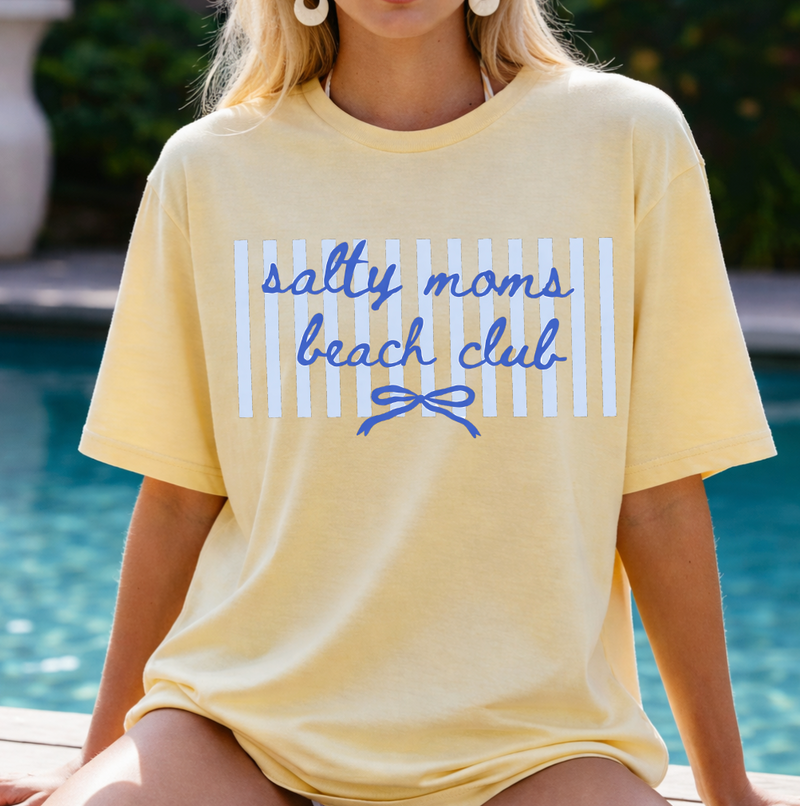Salty Moms Beach Club Sweatshirts & T-Shirts