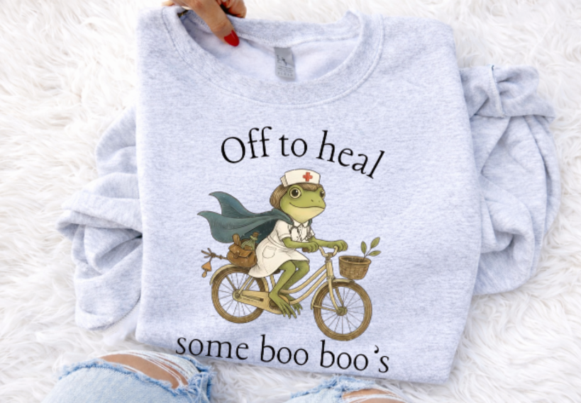 Off to Heal Some Boo Boo's Sweatshirts & T-Shirts