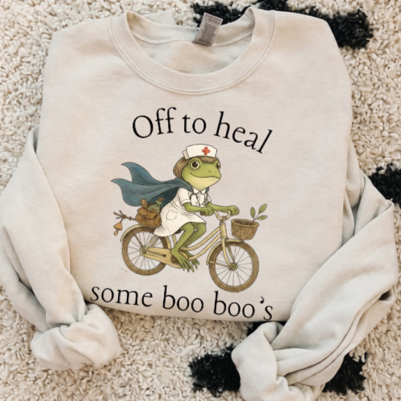 Off to Heal Some Boo Boo's Sweatshirts & T-Shirts