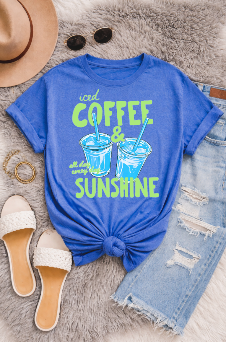 Iced Coffee & Sunshine Sweatshirts & T-Shirts