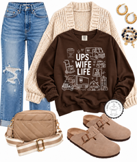 UPS Wife Life Sweatshirt & T-Shirt