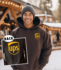 UPS Hoodie - Pull Over Year Round Logo