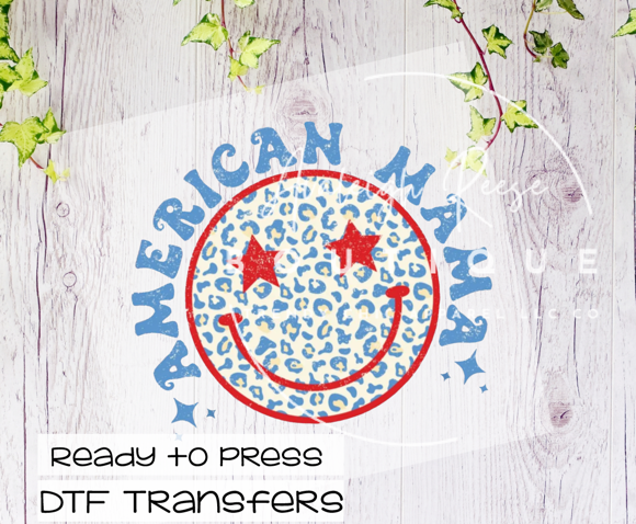 American Mama DTF Transfer