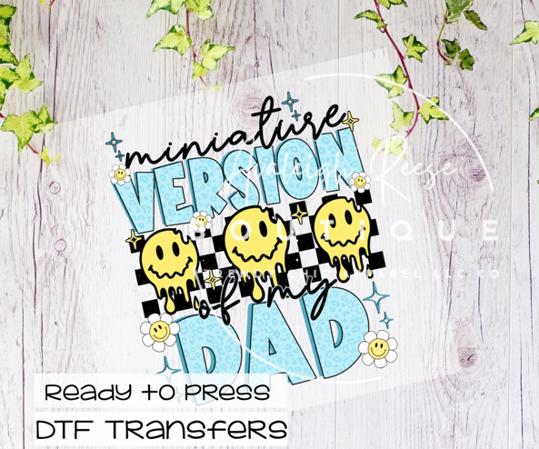 Miniature Version of my Dad DTF Transfer