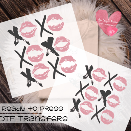 XOXO (Lips) DTF Transfer