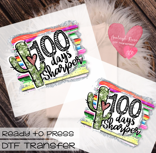 100 Days Sharper DTF Transfer